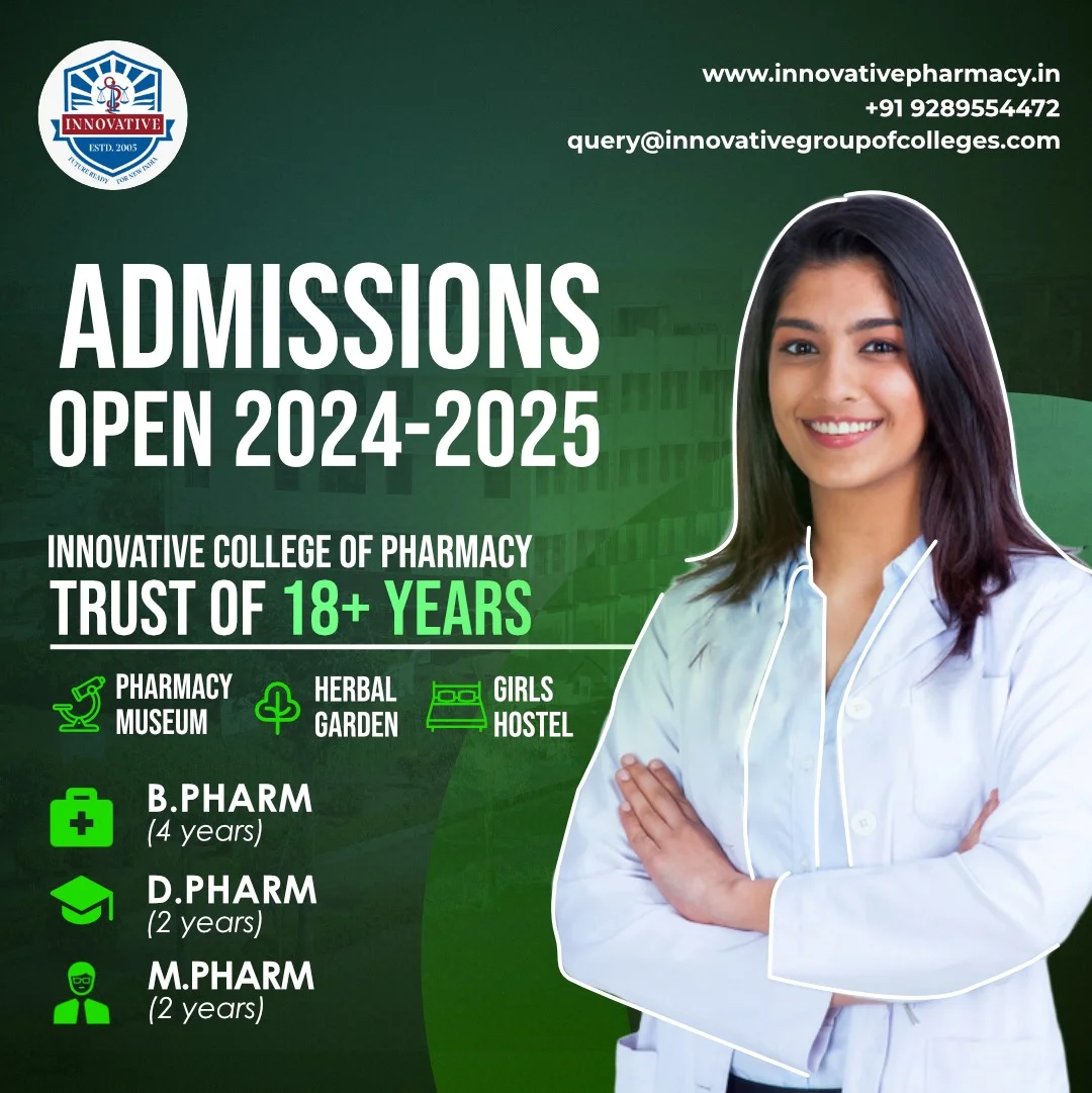 contact Innovative Best pharmacy colleges in Delhi NCR Noida